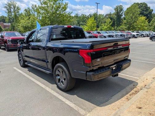 Blue Metallic 2025 Ford F-150 Lightning LARIAT
