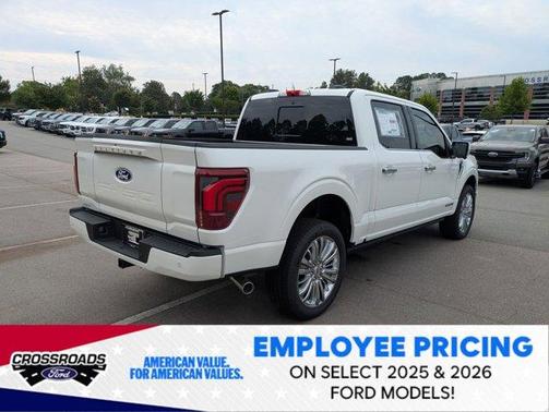Star White 2026 Ford F-150 Platinum