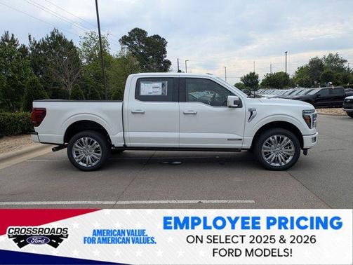 Star White 2026 Ford F-150 Platinum
