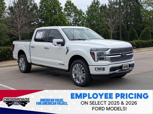 Star White 2026 Ford F-150 Platinum