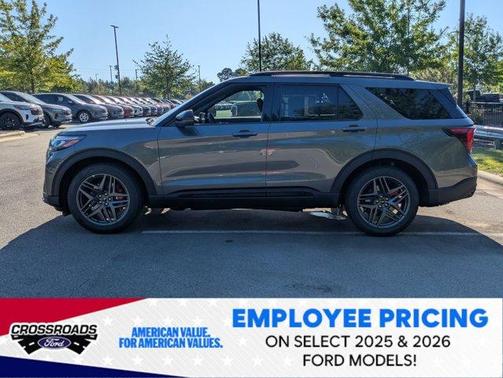 Carbonized Gray Metallic 2026 Ford Explorer ST
