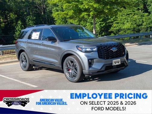 Carbonized Gray Metallic 2026 Ford Explorer ST