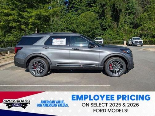 Carbonized Gray Metallic 2026 Ford Explorer ST