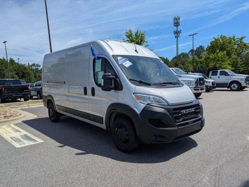 Bright Silver Clearcoat Metallic 2023 RAM ProMaster 2500 High Roof