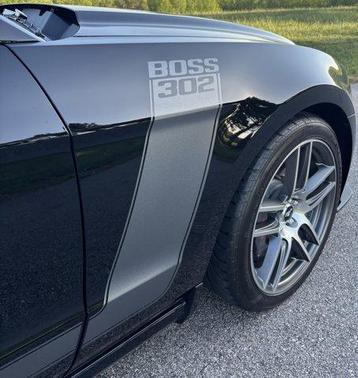 Black 2013 Ford Mustang Boss 302