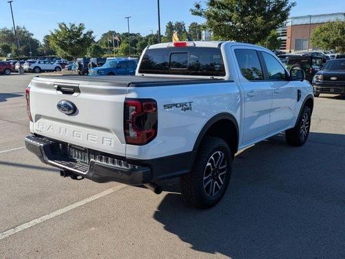 Oxford White 2025 Ford Ranger Lariat