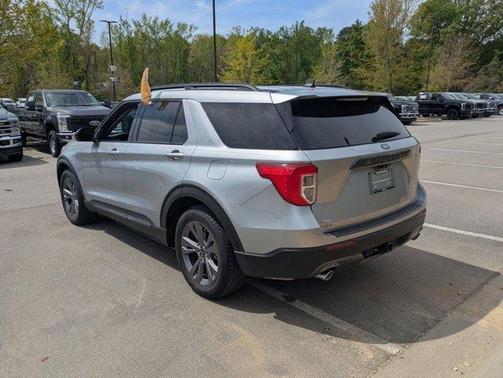 Iconic Silver Metallic 2023 Ford Explorer XLT