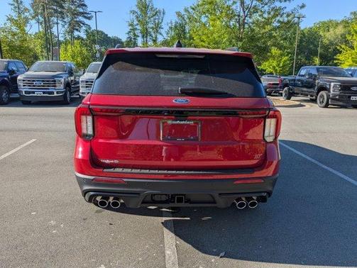 Rapid Red Metallic Tinted Clearcoat 2026 Ford Explorer ST