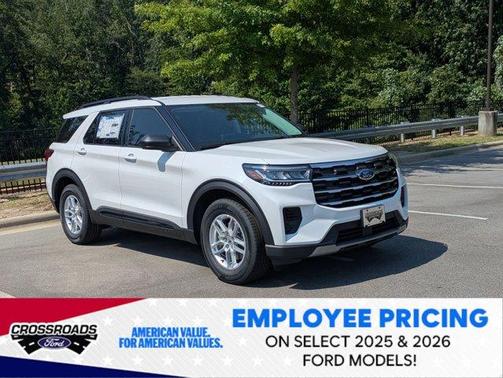 Star White 2026 Ford Explorer Active