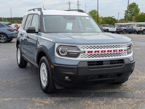 Azure Gray Metallic 2025 Ford Bronco Sport Heritage SUV