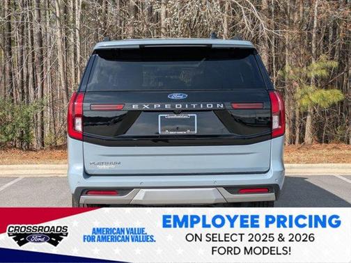 Glacier Gray Metallic 2026 Ford Expedition Platinum