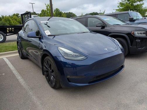 Deep Blue Metallic 2023 Tesla Model Y Performance