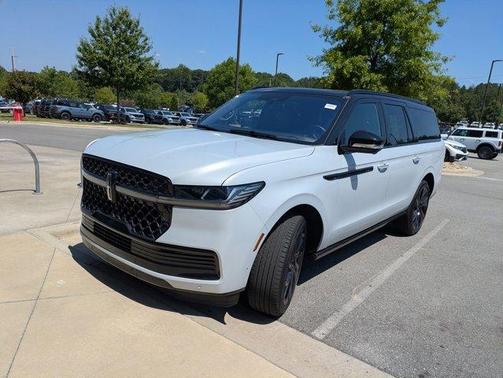 Crystal White 2025 Lincoln Navigator L Black Label