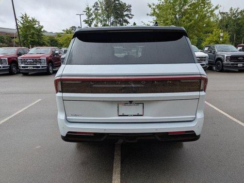 Crystal White 2025 Lincoln Navigator L Black Label