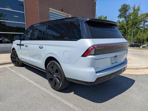 Crystal White 2025 Lincoln Navigator L Black Label