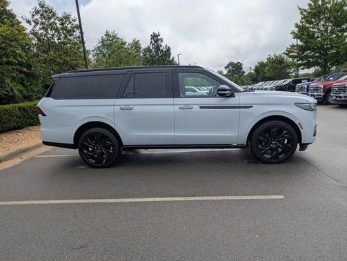 Crystal White 2025 Lincoln Navigator L Black Label