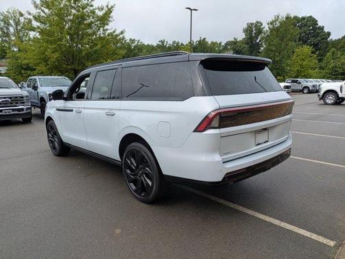 Crystal White 2025 Lincoln Navigator L Black Label