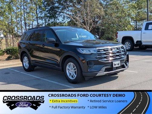 Agate Black Metallic 2026 Ford Explorer Active