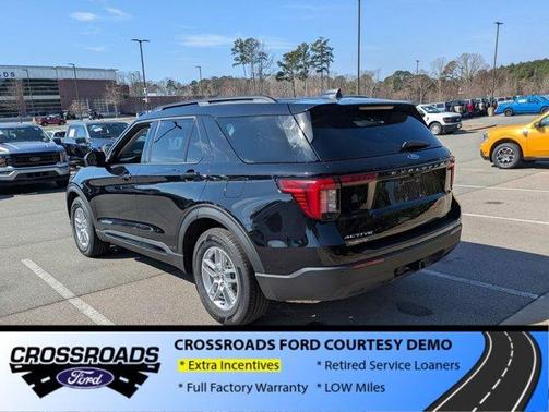 Agate Black Metallic 2026 Ford Explorer Active