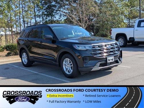 Agate Black Metallic 2026 Ford Explorer Active