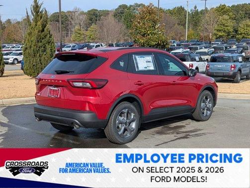 Rapid Red Metallic Tinted Clearcoat 2026 Ford Escape ST-Line