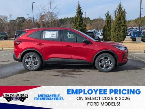 Rapid Red Metallic Tinted Clearcoat 2026 Ford Escape ST-Line