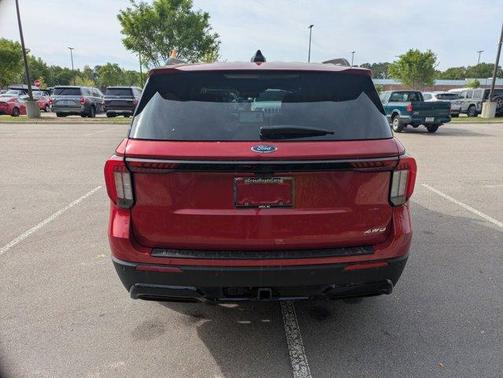 Red Metallic 2025 Ford Explorer ST-Line