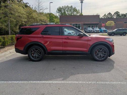 Red Metallic 2025 Ford Explorer ST-Line