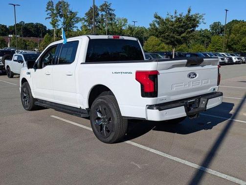 Oxford White 2025 Ford F-150 Lightning Flash