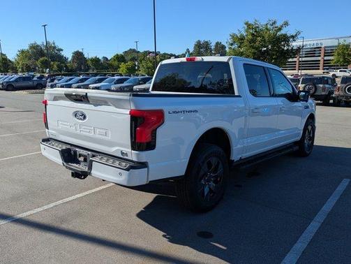 Oxford White 2025 Ford F-150 Lightning Flash