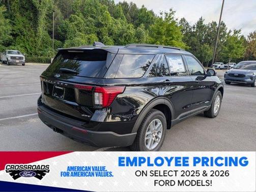 Agate Black Metallic 2026 Ford Explorer Active