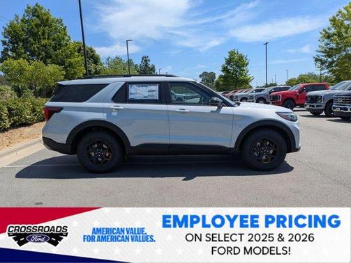 Space White Metallic 2026 Ford Explorer Tremor