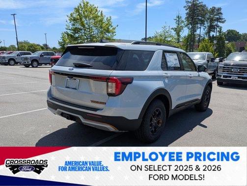 Space White Metallic 2026 Ford Explorer Tremor