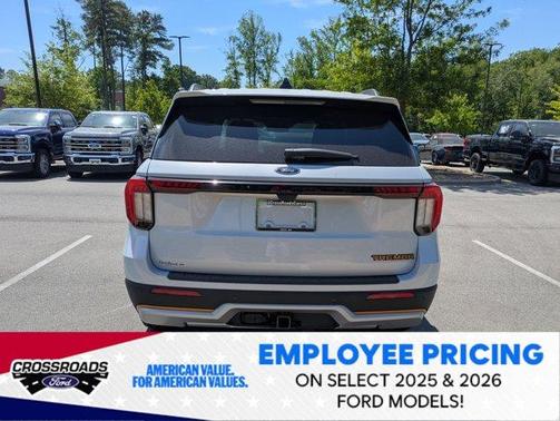 Space White Metallic 2026 Ford Explorer Tremor