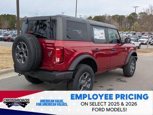 Ruby Red Metallic 2026 Ford Bronco Big Bend