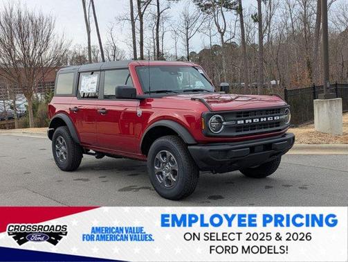 Ruby Red Metallic 2026 Ford Bronco Big Bend