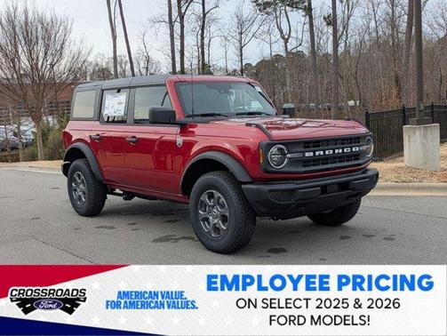Ruby Red Metallic 2026 Ford Bronco Big Bend