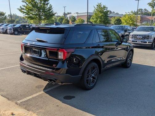 Black Metallic 2025 Ford Explorer ST