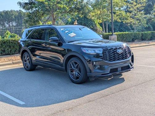 Black Metallic 2025 Ford Explorer ST