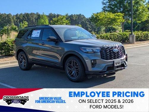 Carbonized Gray Metallic 2026 Ford Explorer ST