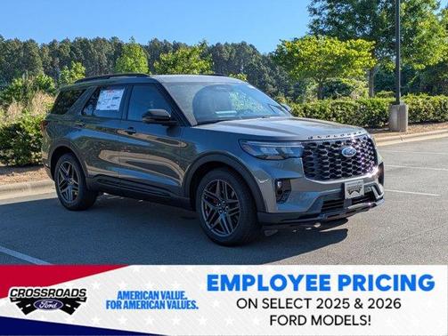 Carbonized Gray Metallic 2026 Ford Explorer ST