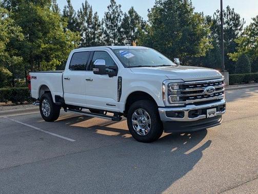 White Metallic 2025 Ford F-250 Lariat