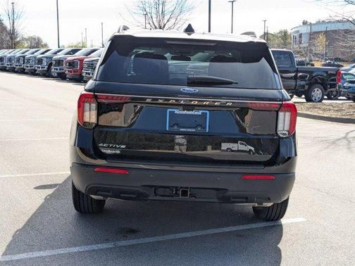 Agate Black Metallic 2026 Ford Explorer Active