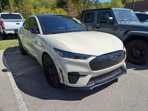 Beige 2025 Ford Mustang Mach-E GT