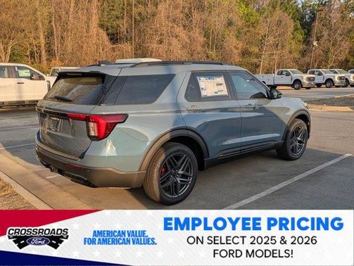 Vapor Blue Metallic 2026 Ford Explorer ST-Line