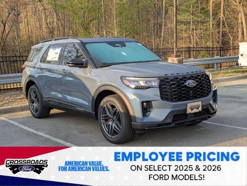 Vapor Blue Metallic 2026 Ford Explorer ST-Line