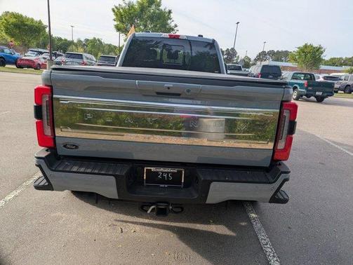 Gray Metallic 2025 Ford F-450 Platinum
