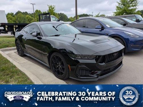 Shadow Black 2024 Ford Mustang GT Premium