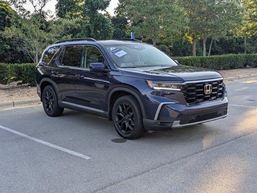 Obsidian Blue Pearl 2025 Honda Pilot Touring