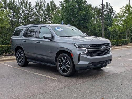 Satin Steel Metallic 2021 Chevrolet Tahoe RST
